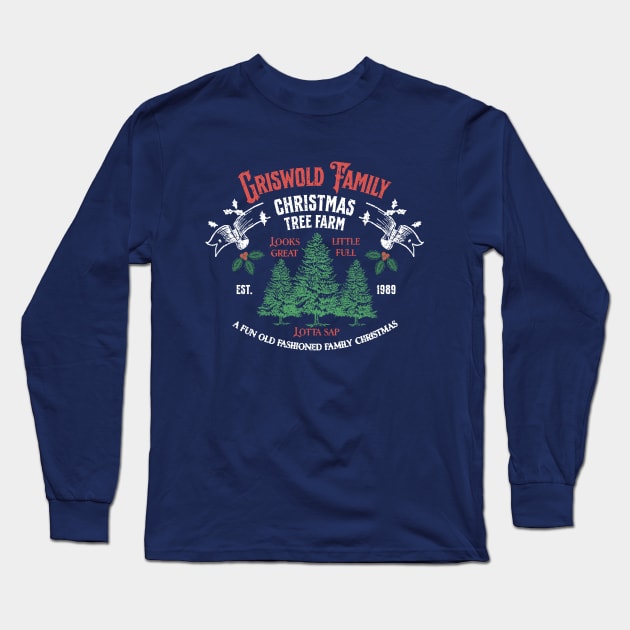 Griswold Family Christmas Tree Farm - Est. 1989 Long Sleeve T-Shirt by BodinStreet